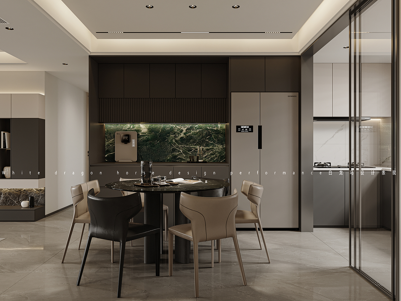 现代简约风客餐厅
