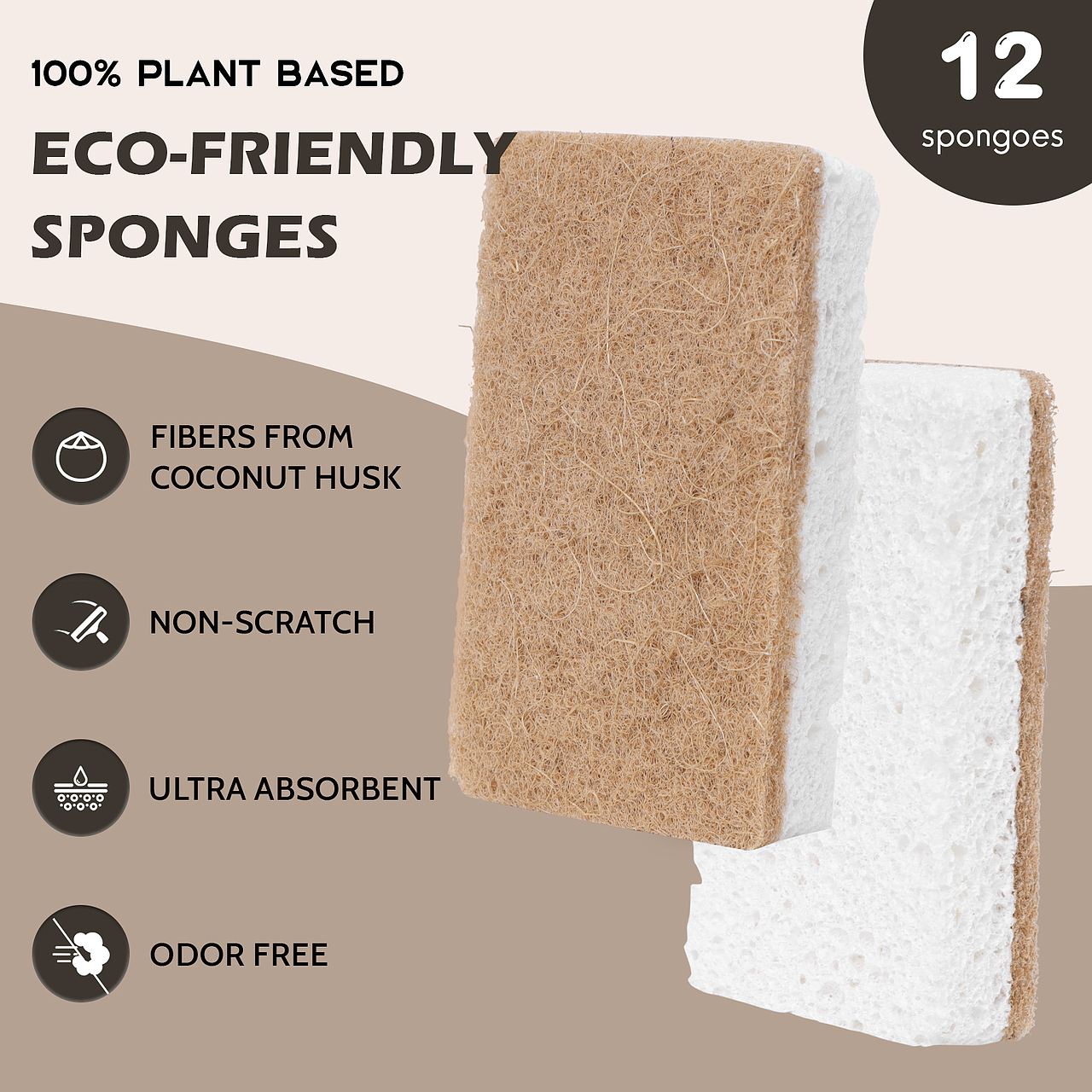 海绵擦亚马逊产品拍摄_主图设计_A+详情页设计