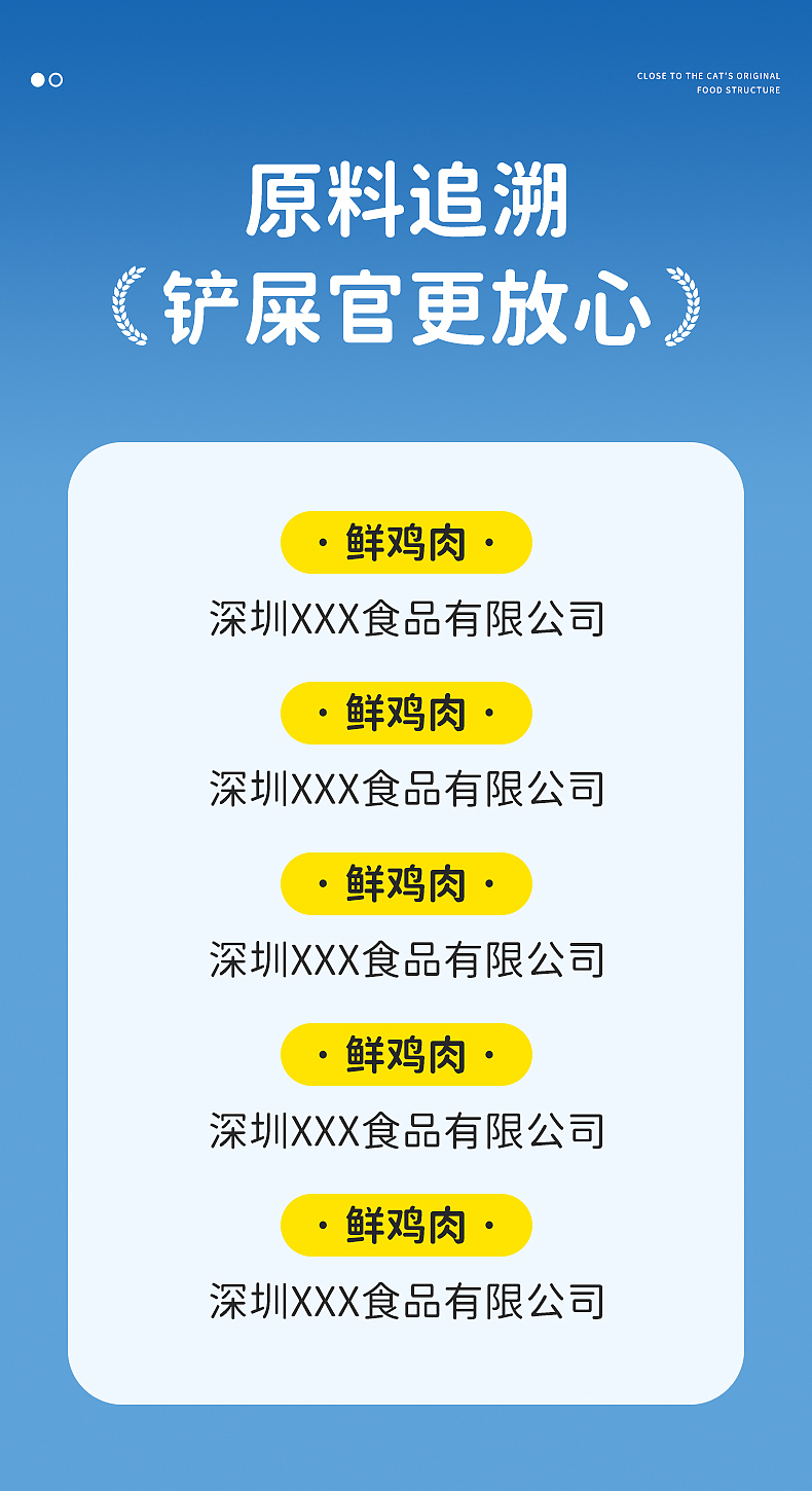 猫粮详情页设计