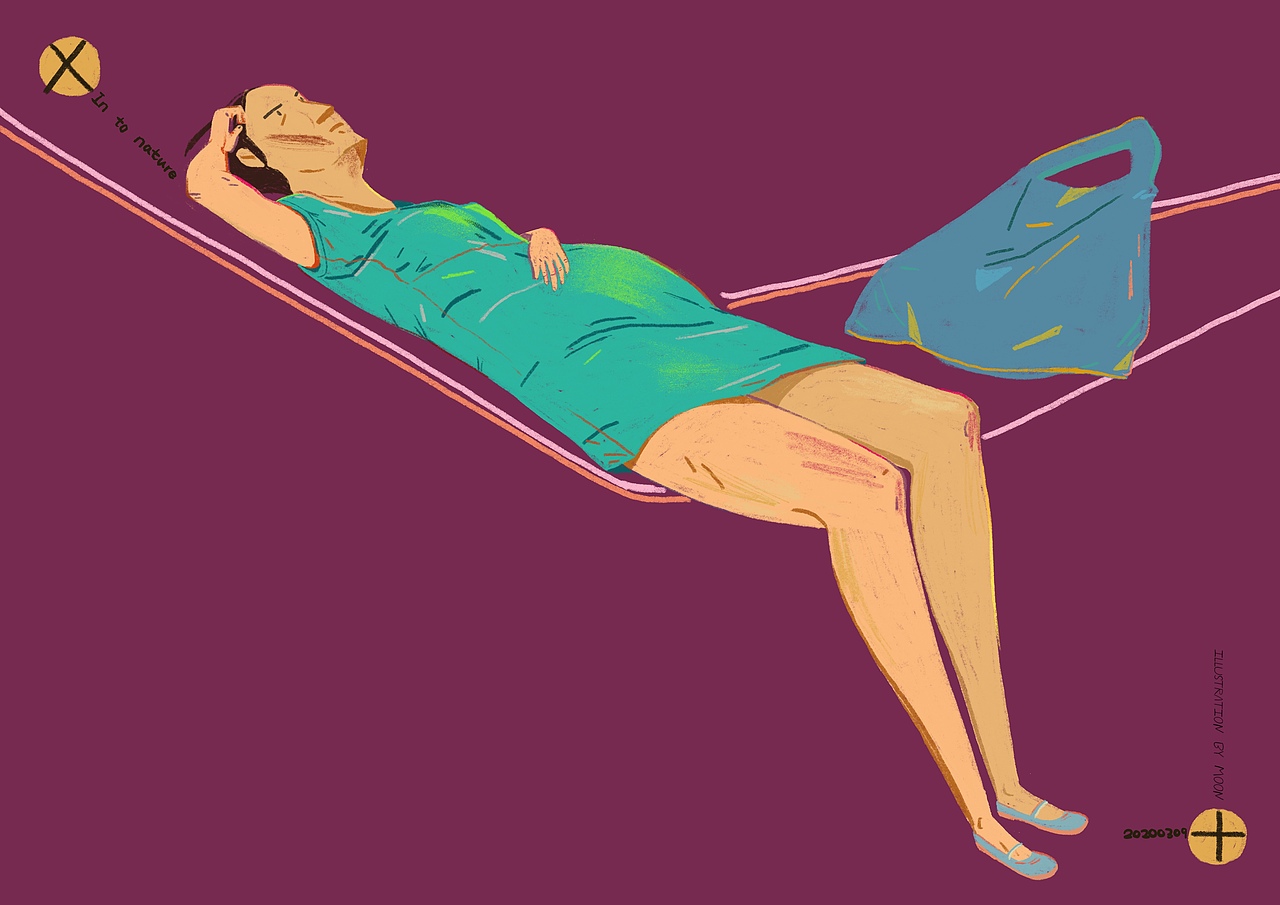 月亮Jiamino--人设系列一（图ZMzE0NTcyMTcy） - 商业插画 - 站酷设计师木丁插画工作室原创素材 - 站酷ZCOOL