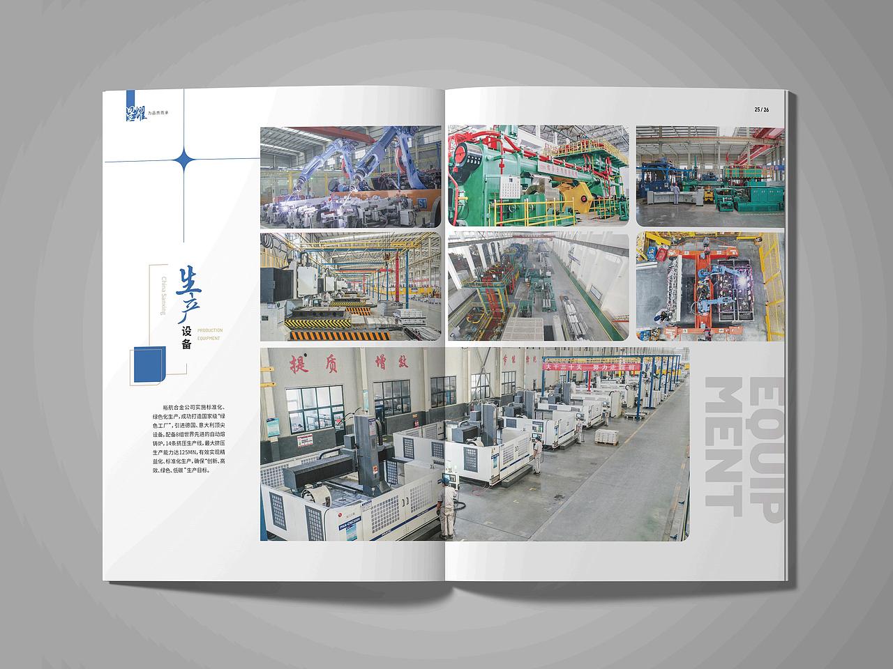 山东三星集团企业画册设计