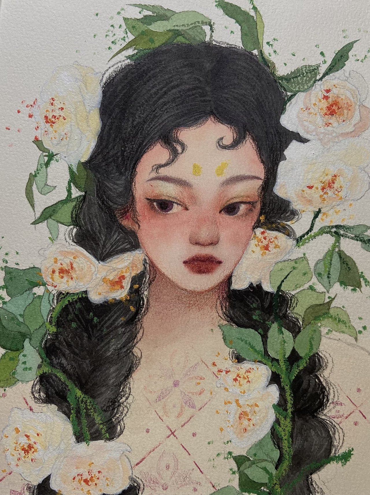 水彩合集（图ZMzUyMDI4Mjky） - 艺术插画 - 站酷设计师阿雅呀咿呀原创素材 - 站酷ZCOOL