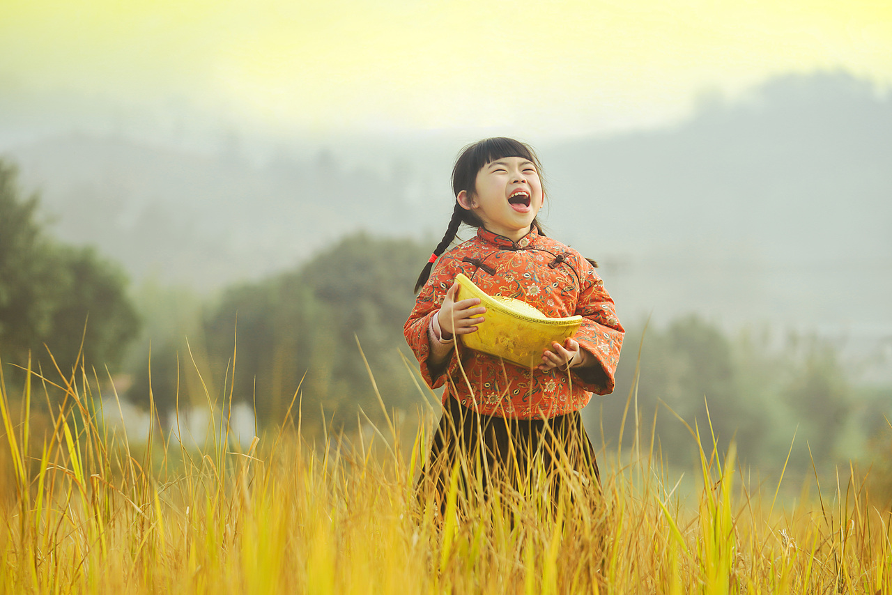 迎新年（图ZMzU5MzAwNTI0） - 人像摄影 - 站酷设计师有田人家原创素材 - 站酷ZCOOL