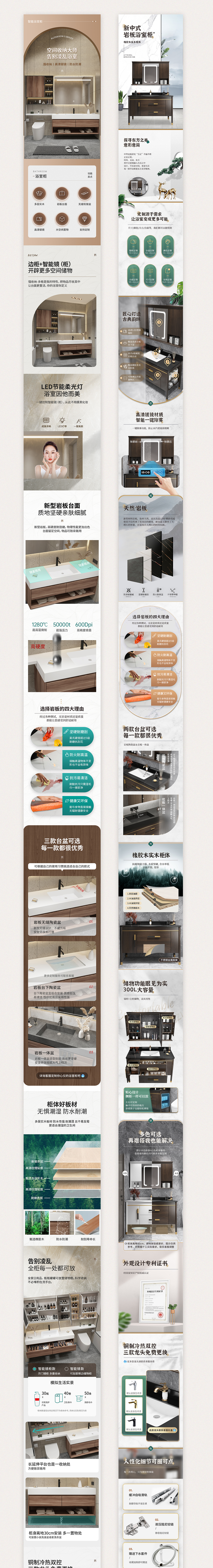 两款浴室柜详情（图ZMzE3NDMyOTEy） - 电商 - 站酷设计师Tina木子原创素材 - 站酷ZCOOL