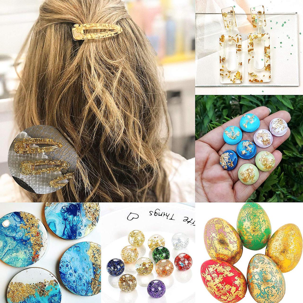 亚马逊主图 美甲 锡箔纸金银碎片（图ZMzAyODg3MzA0） - 修图/后期 - 站酷设计师甄甄_Phoebe原创素材 - 站酷ZCOOL