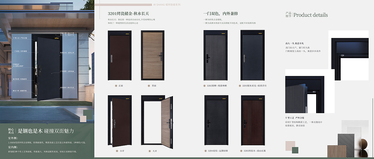 平面包装产品折页