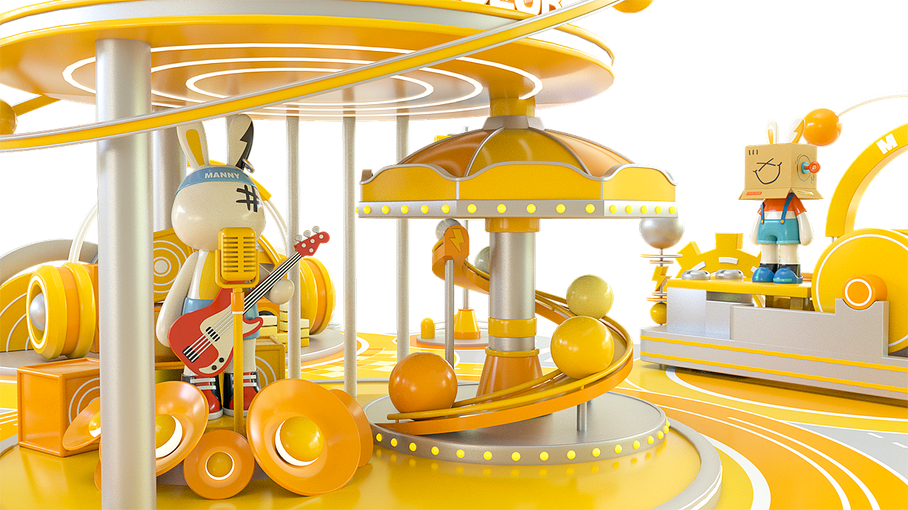 Manny Club |欢迎来到Manny的玩趣派对 - IP设计