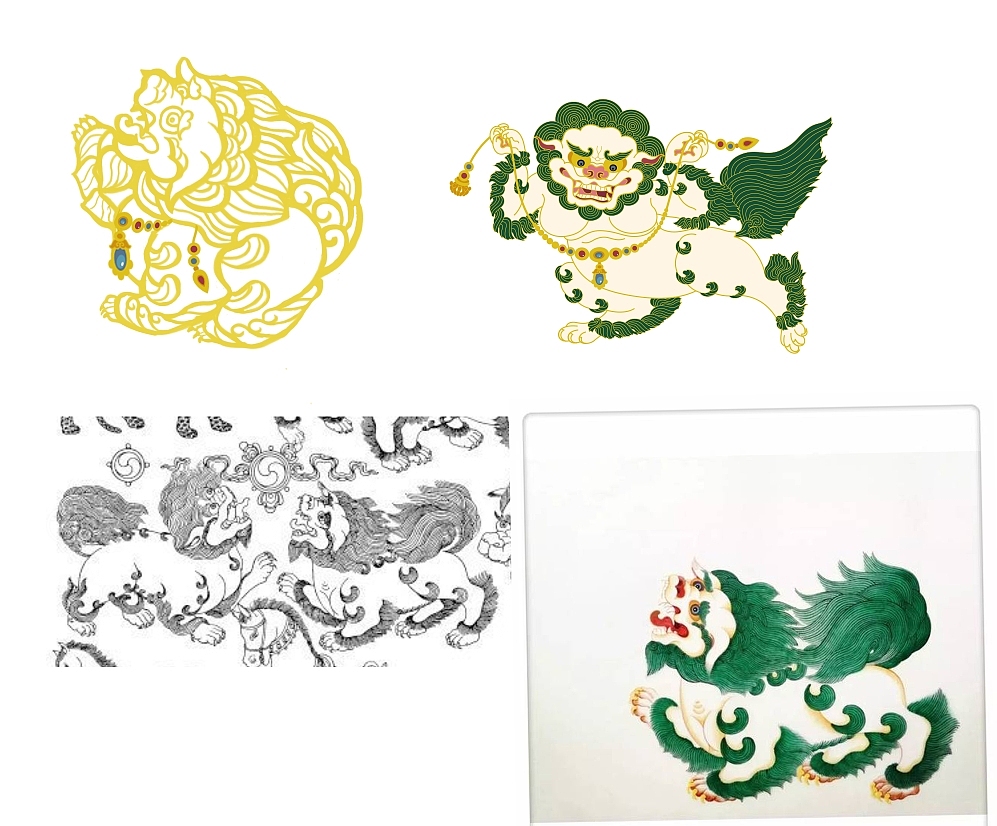 旅游文创产品合集② | 西藏篇 牦牛与四大神山系列（图ZMzYzODc1ODY0） - 艺术插画 - 站酷设计师牛奶瓶lyt原创素材 - 站酷ZCOOL