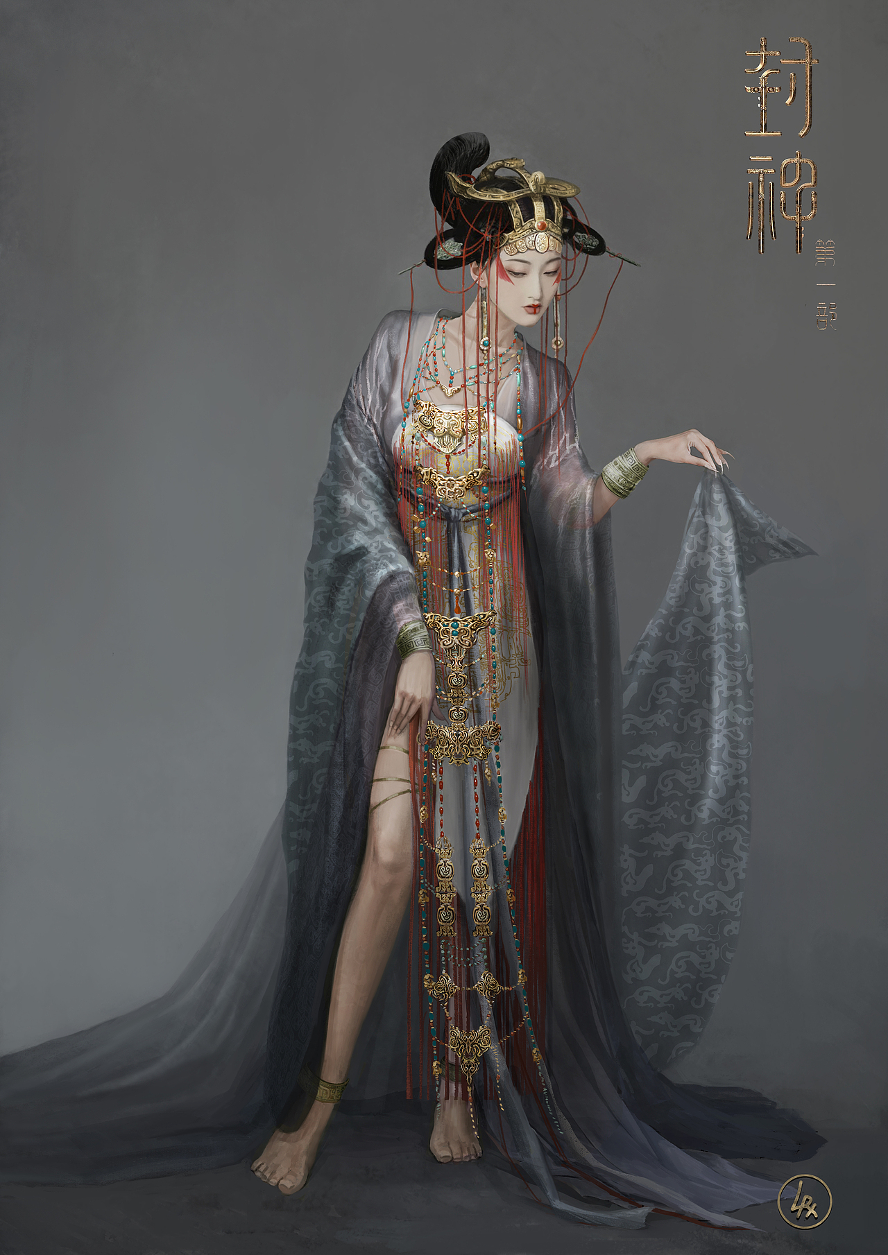 《封神第一部》人物造型设计图 1（图ZMzQ4MjY0OTI4） - 其他影视 - 站酷设计师daxinli原创素材 - 站酷ZCOOL