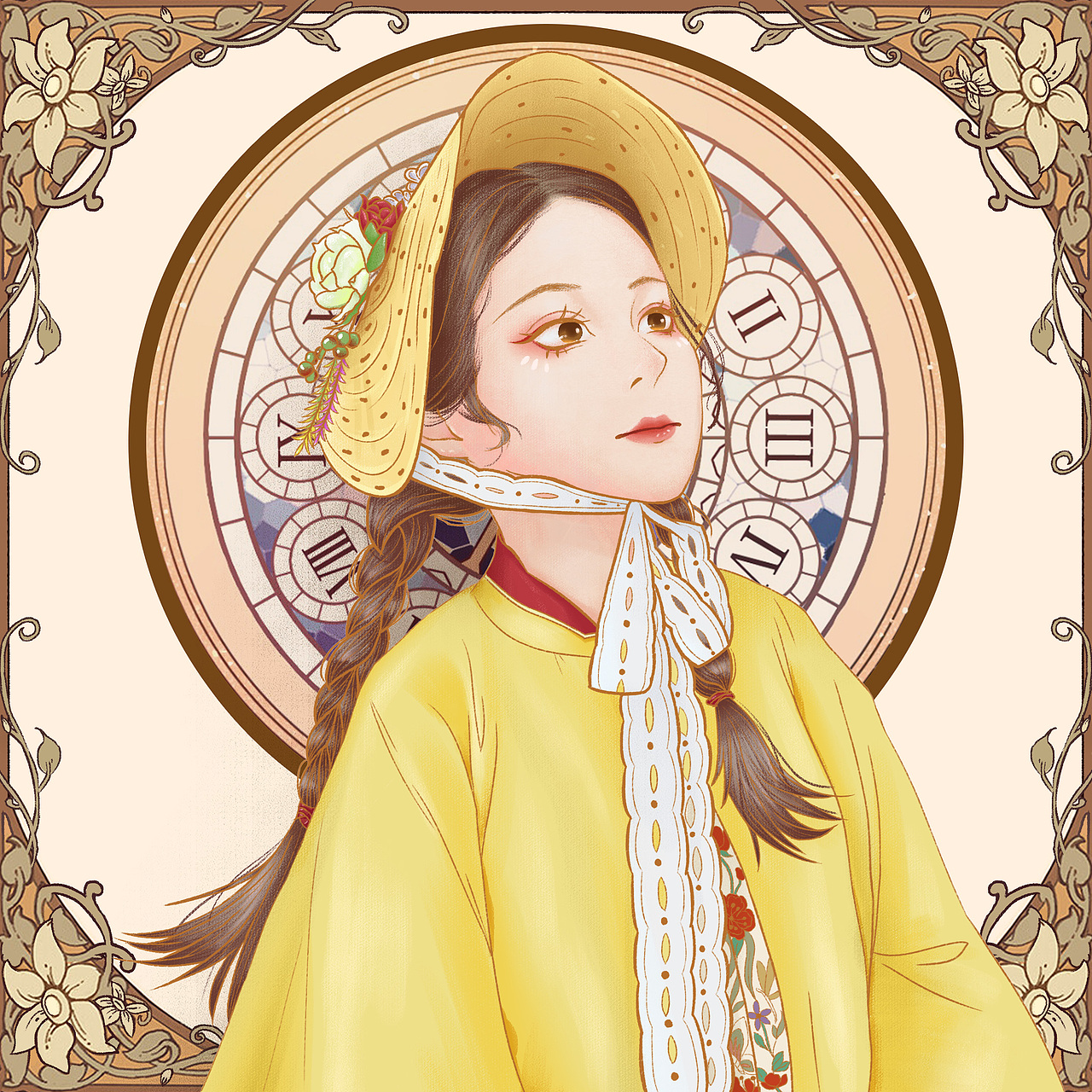 少女插画（图ZMzI5NDUwODIw） - 商业插画 - 站酷设计师OnO喵羡鱼原创素材 - 站酷ZCOOL