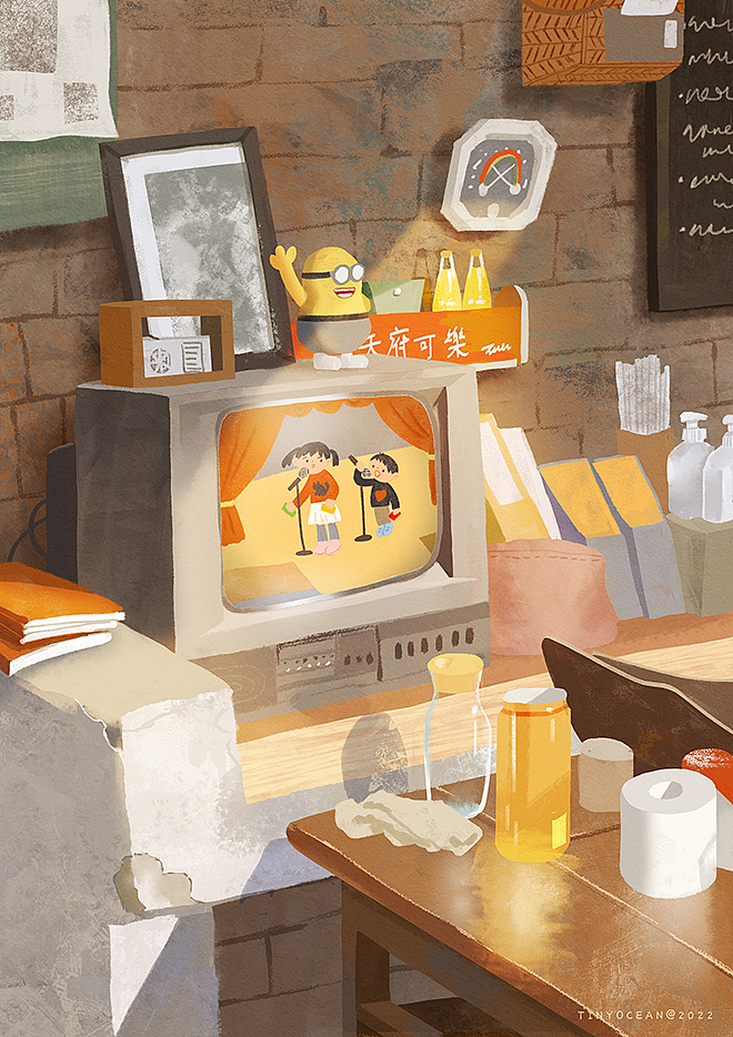 有我陪你长大/60天色彩速涂(图ZMzA0NzcyNDA4) - 创作习作 - 站酷设计师豆丁洋原创素材 - 站酷ZCOOL