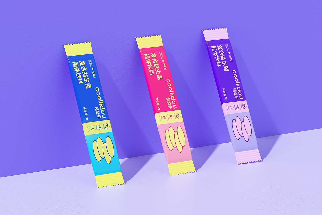 coolliduo | 复合益生菌固体饮料包装设计(图ZMzYyMDI2OTY4) - 包装 - 站酷设计师青轶设计原创素材 - 站酷ZCOOL