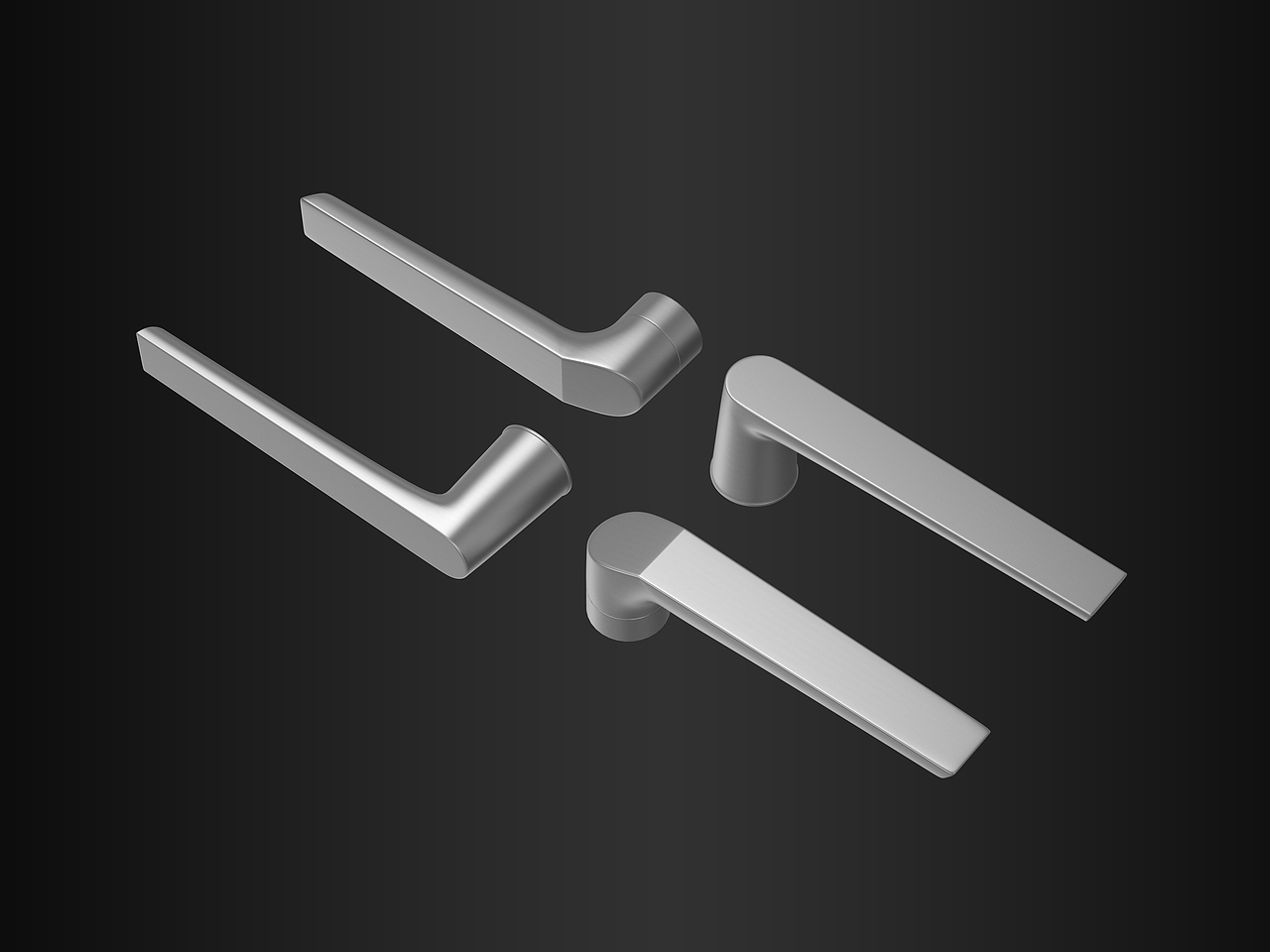 门窗五金渲染合集