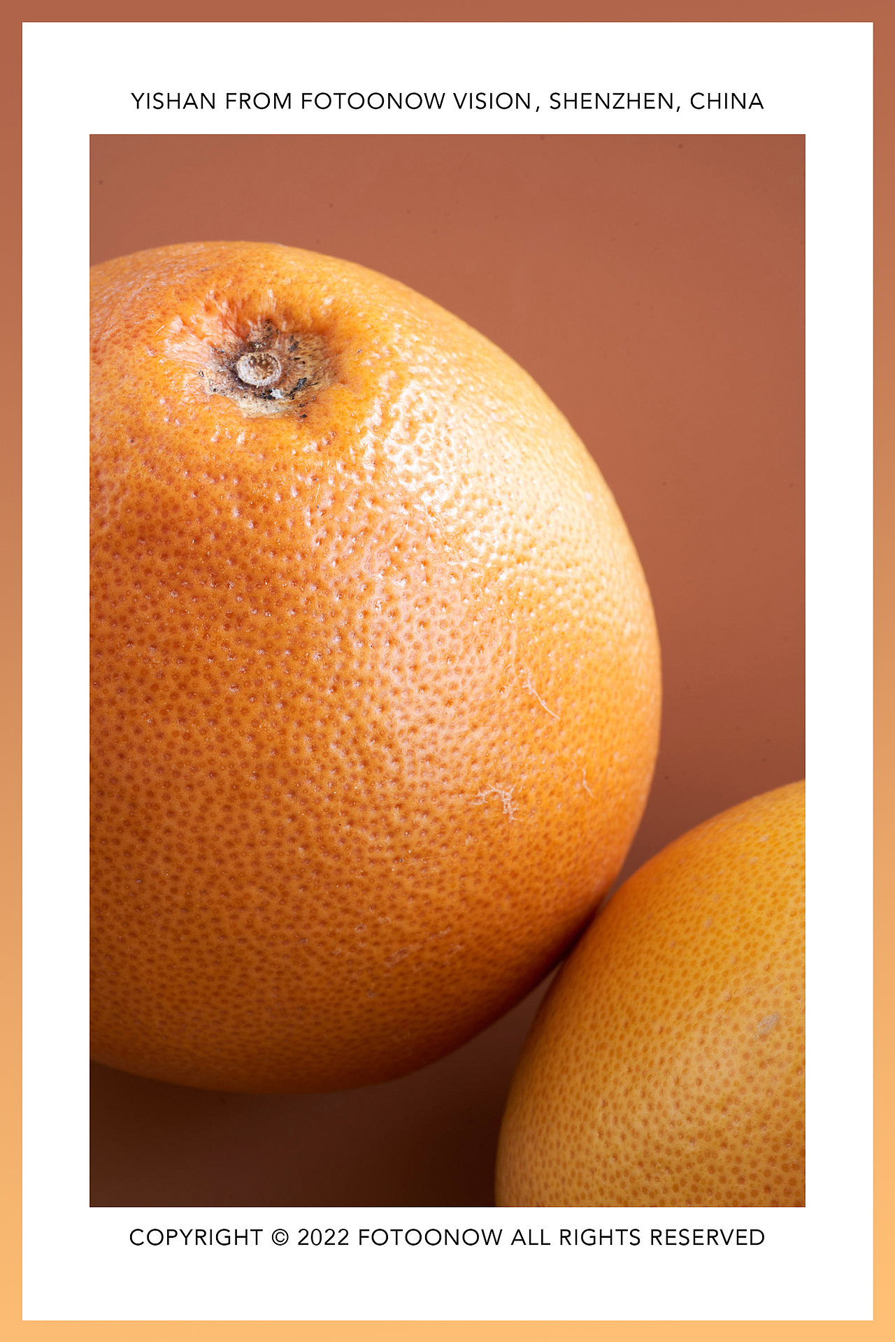 水果拍摄 | 迷离穿梭感 x 西柚