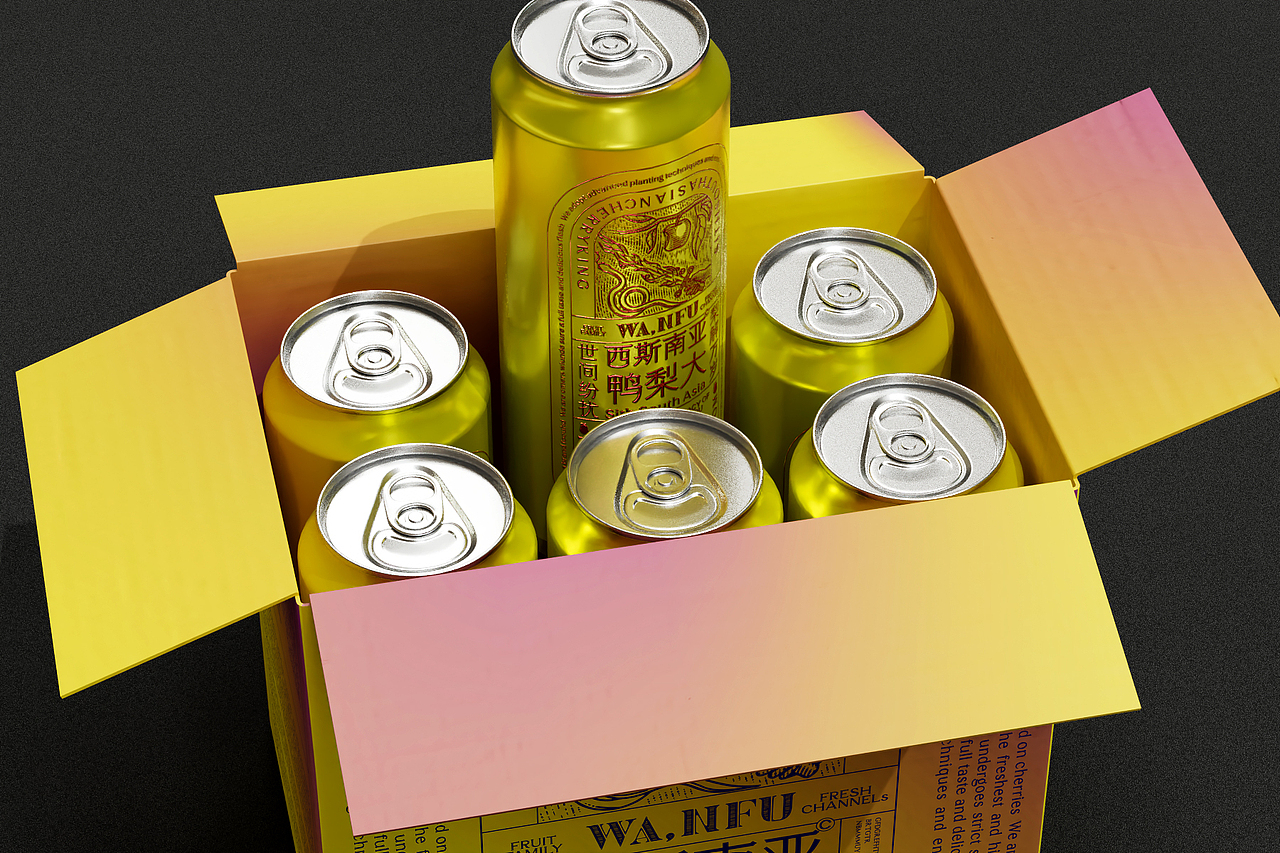 西斯南亚丨气泡酒包装设计