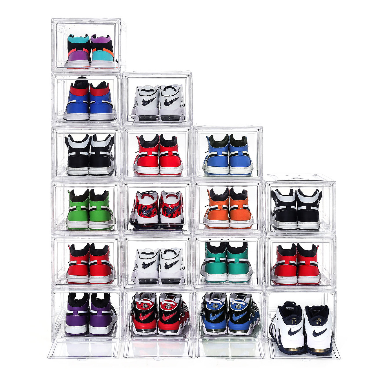 亚马逊透明亚克力鞋盒拍摄与修图