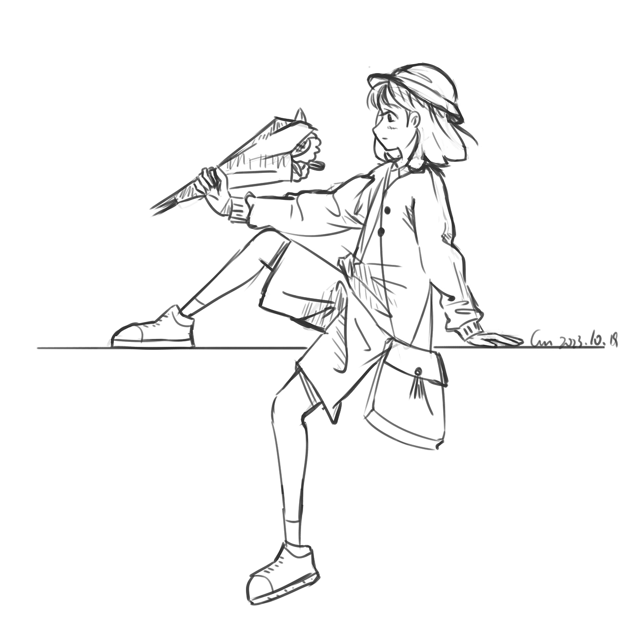 人物練習（圖ZMzU3NTE5NTY4） - 概念設定 - 站酷設計師程煜茗原創(chuàng)素材 - 站酷ZCOOL