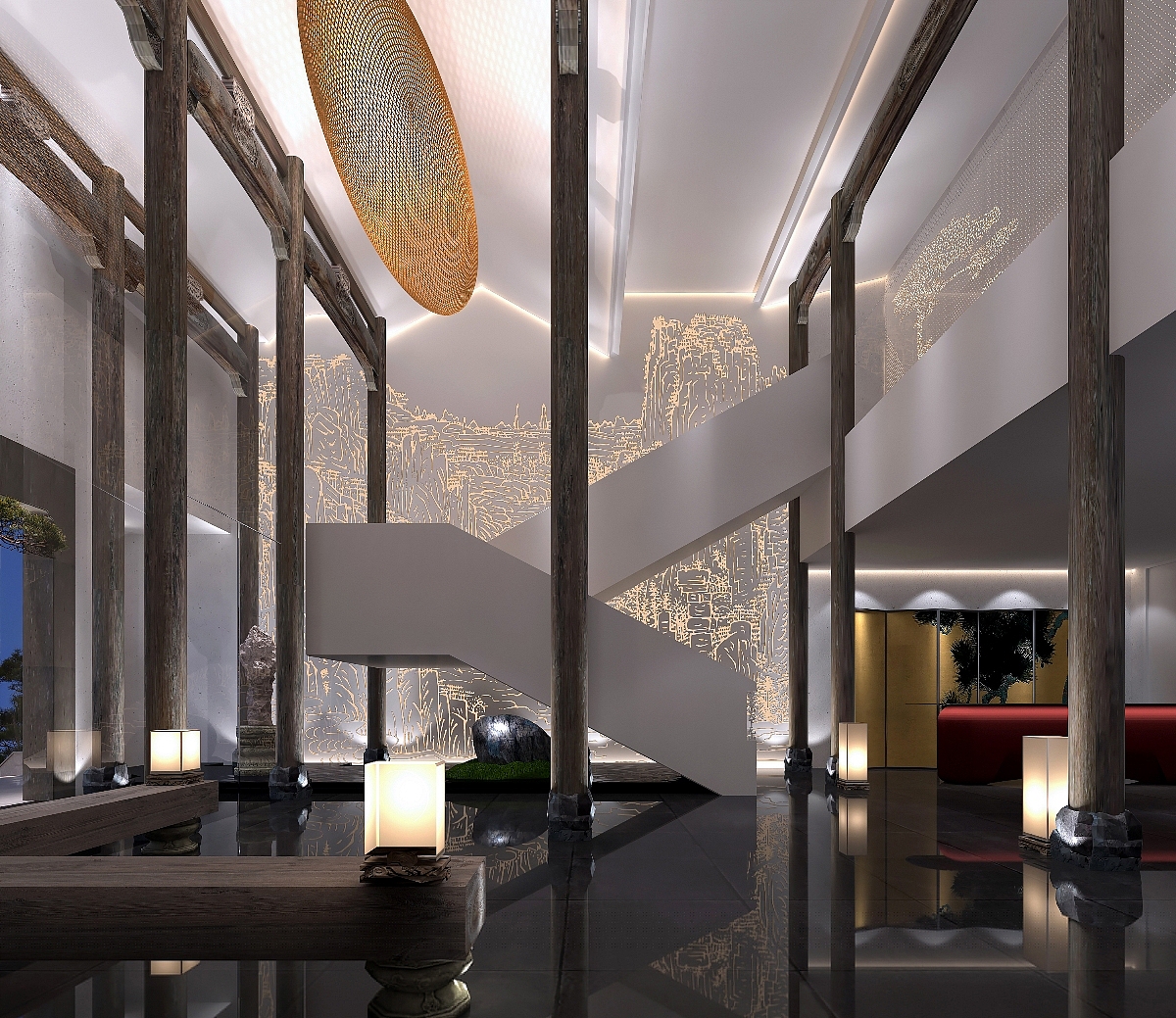 郑州院子别墅设计装修