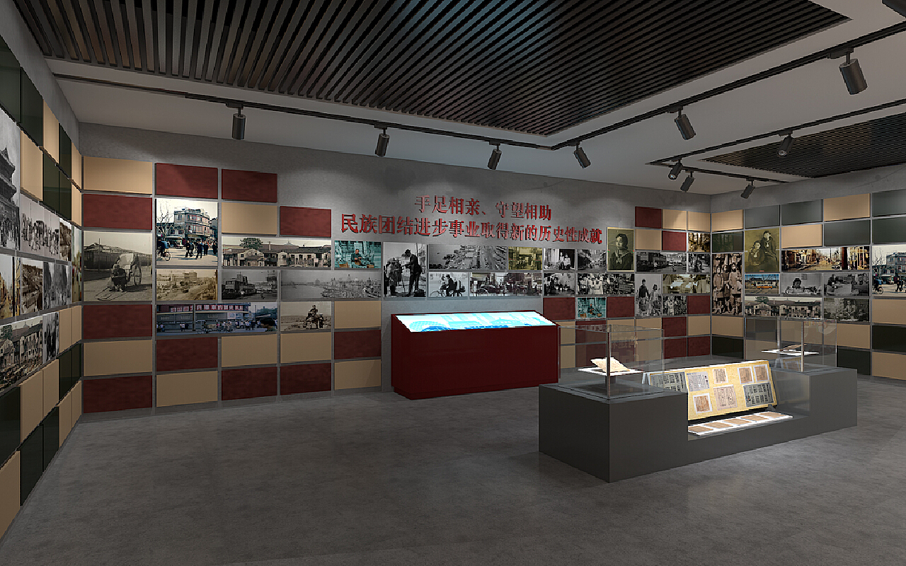 13党建文化革命红军雕塑展厅 爱国展厅 不忘初心3d模型下载-【集简空间】「每日更新」