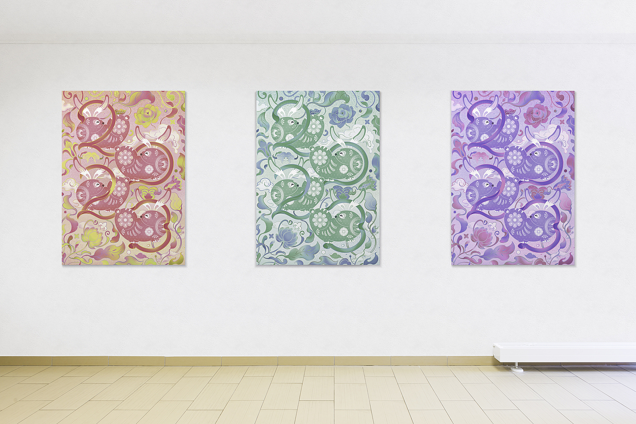2023兔年|春节生肖插画设计(图ZMzAzNTIwNzcy) - 新锐潮流插画 - 站酷设计师万几斤原创素材 - 站酷ZCOOL