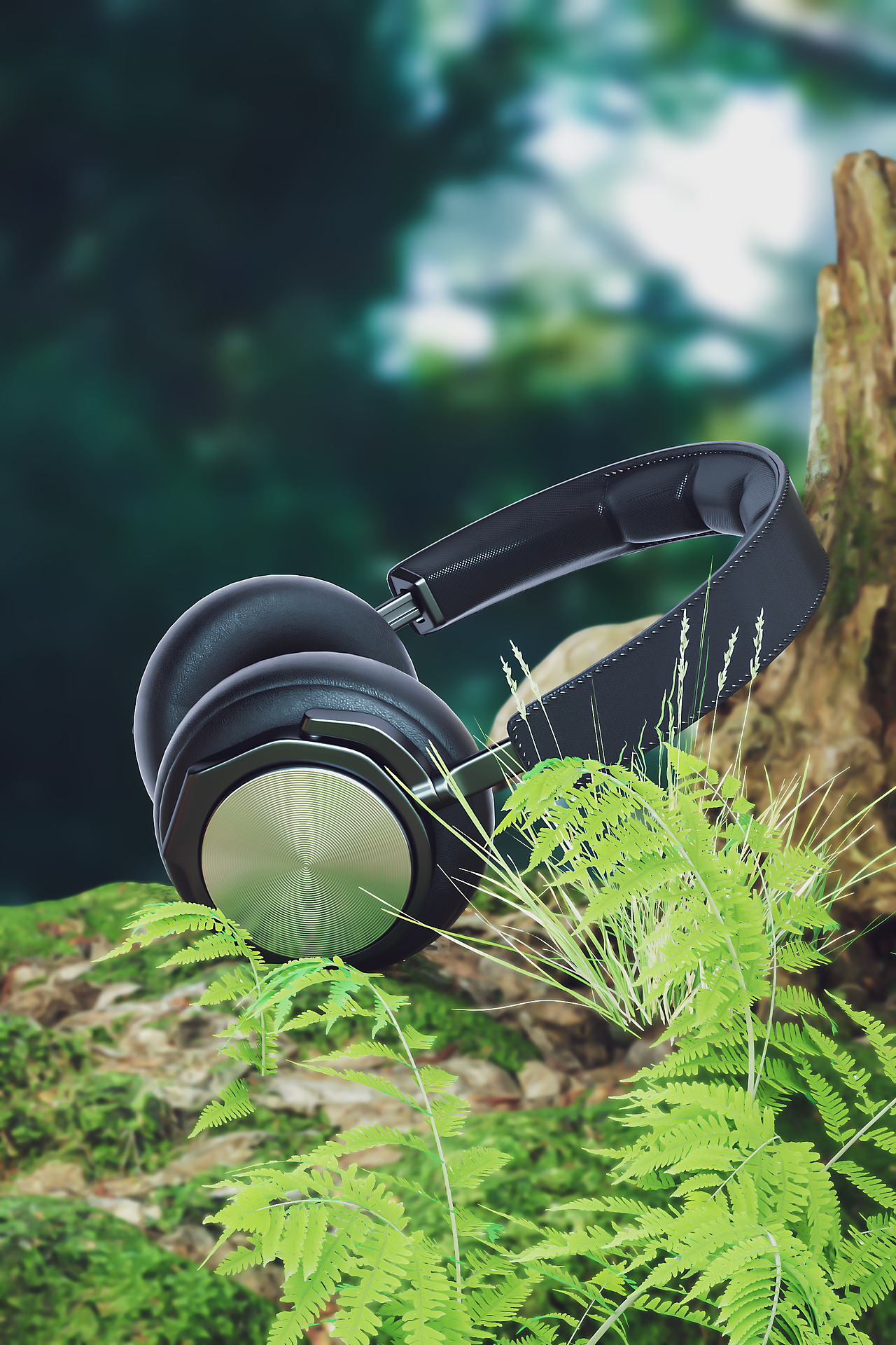 3C产品渲染-聆听