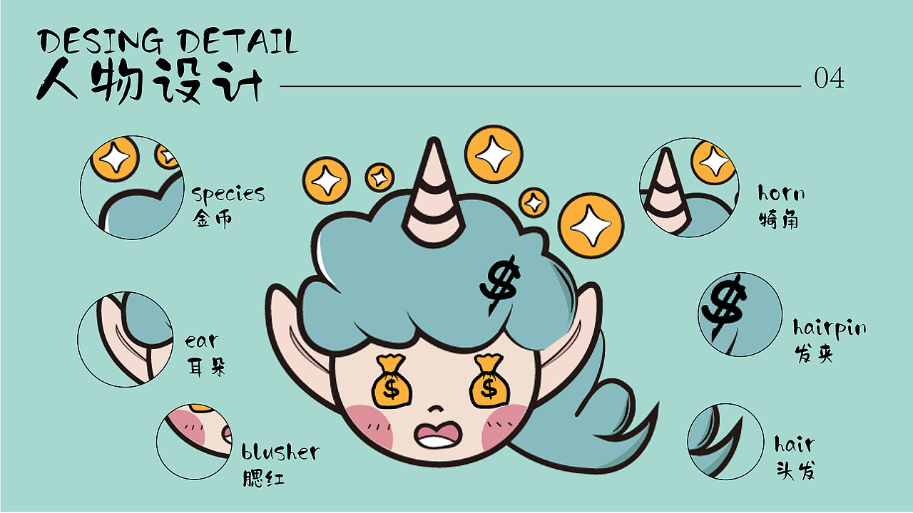 IP独角小梦（图ZMzQzMzY4NDEy） - IP形象 - 站酷设计师嘻嘻哈0原创素材 - 站酷ZCOOL