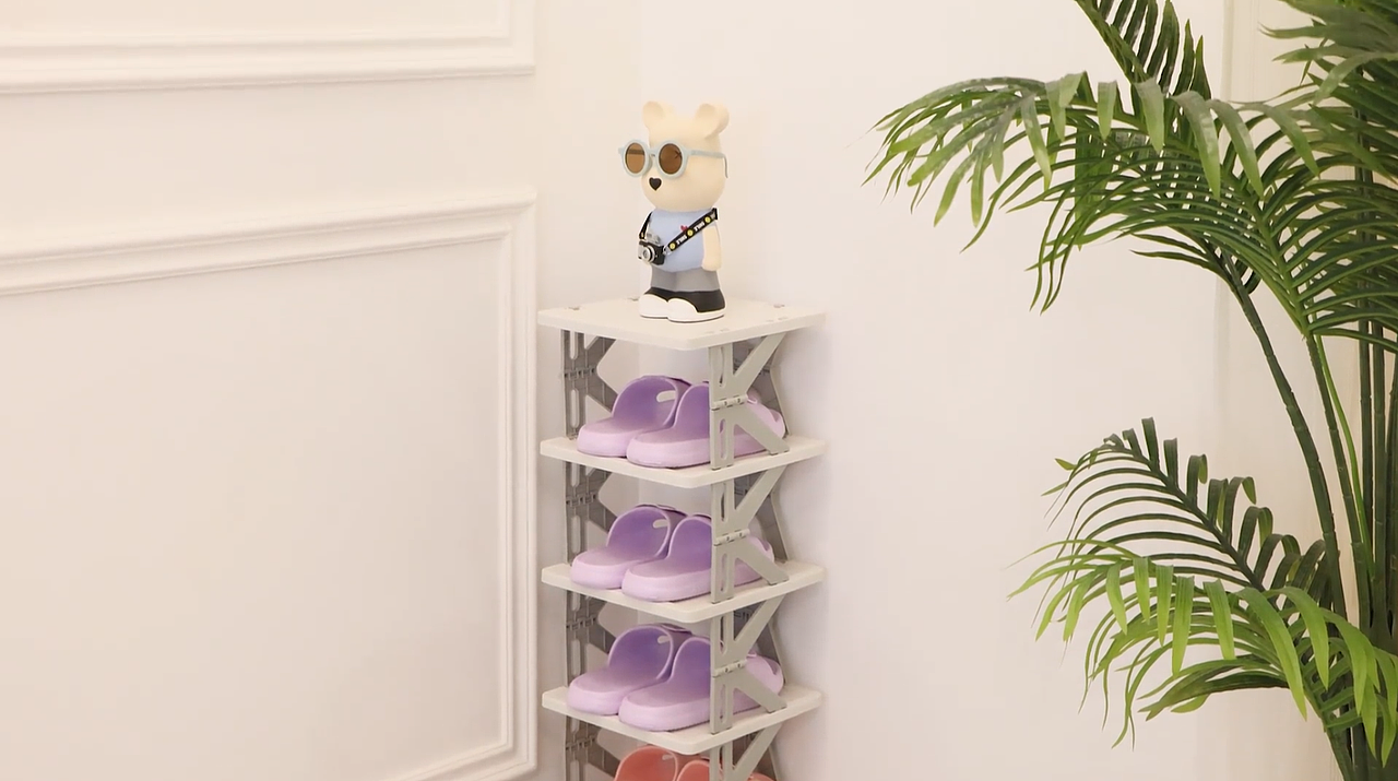 天璟工作室专业拍摄-伸缩鞋架