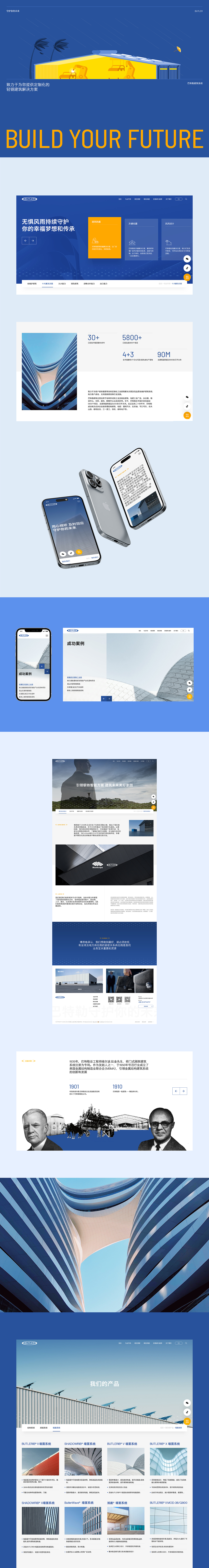 巴特勒企业官网设计（图ZMzY5NDMwMTI0） - 企业官网 - 站酷设计师极西设计原创素材 - 站酷ZCOOL
