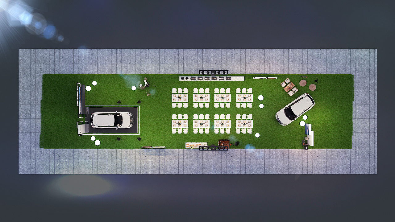 广汽三菱欧蓝德晚宴