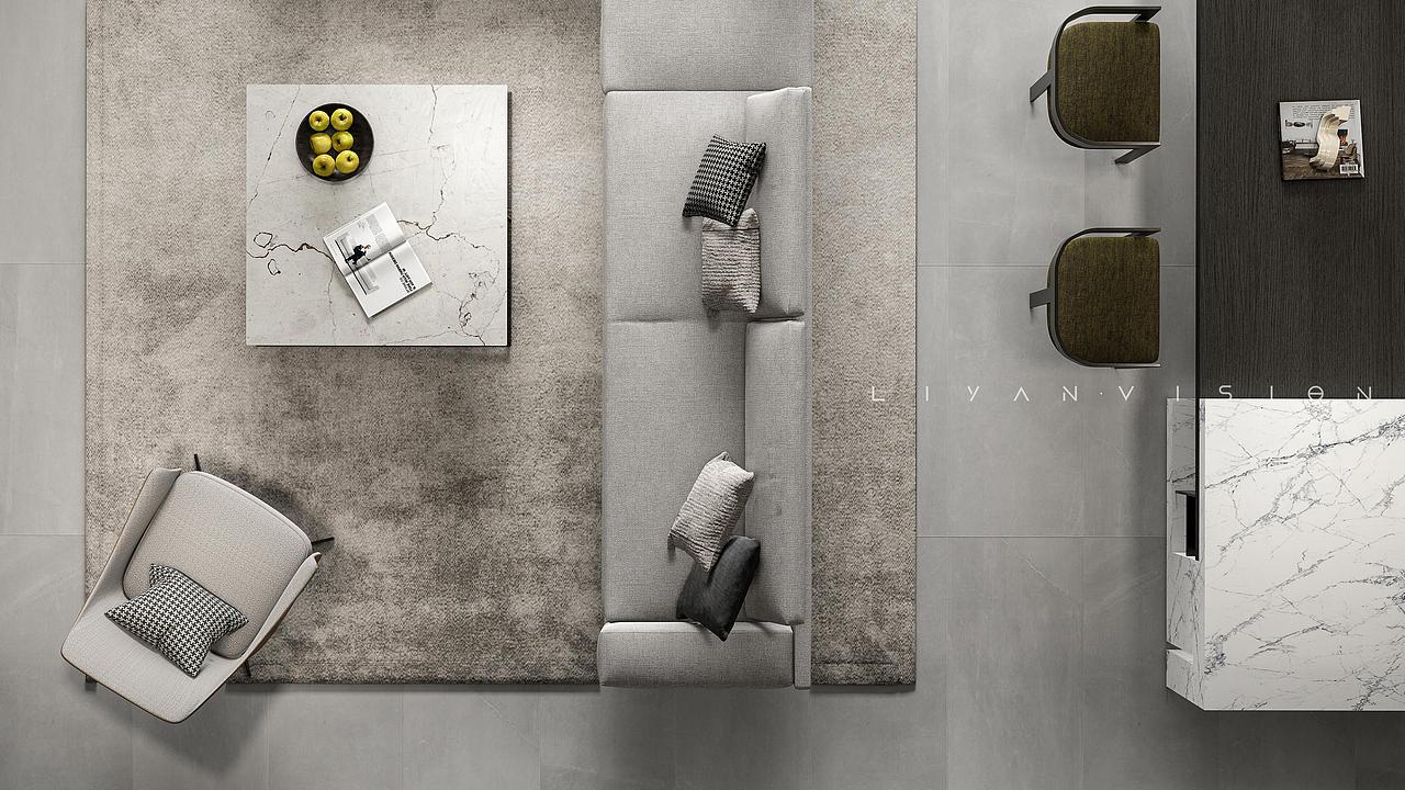 SketchUp空间表现（图ZMzEwMDEzMjAw） - 家装设计 - 站酷设计师里研VISION原创素材 - 站酷ZCOOL