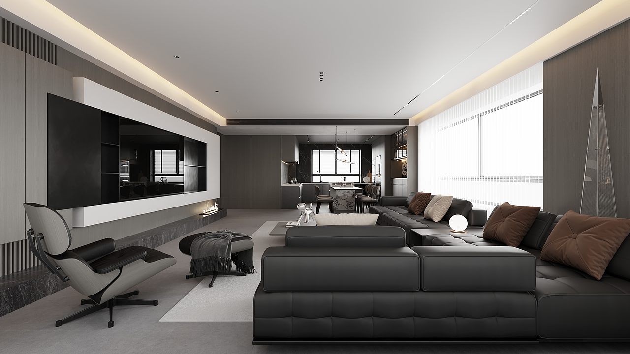 现代意式大平层