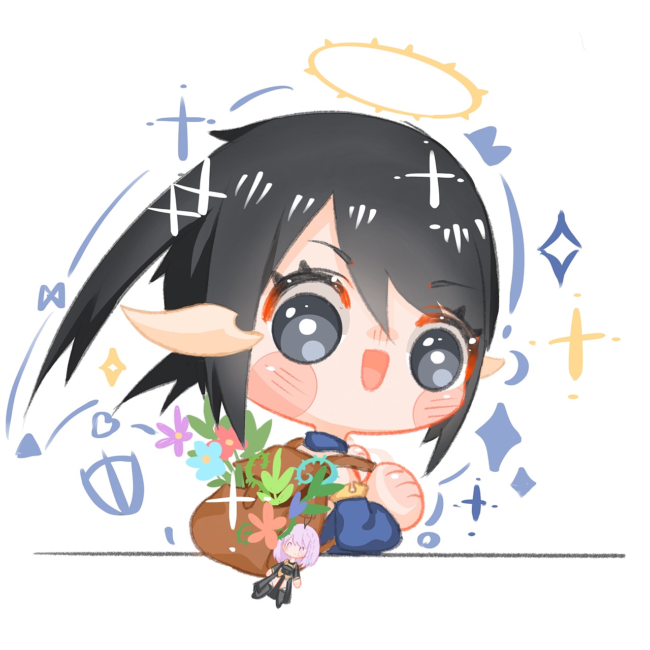 以前的摸魚和稿子（圖ZMzA1ODkzNDA4） - 其他動漫 - 站酷設(shè)計師爆漿小熊餅干原創(chuàng)素材 - 站酷ZCOOL