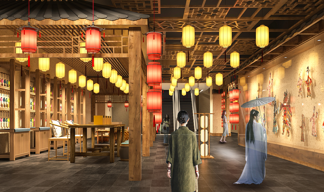 街区（图ZMzU2OTI0MzMy） - 商业空间设计 - 站酷设计师欧润几原创素材 - 站酷ZCOOL