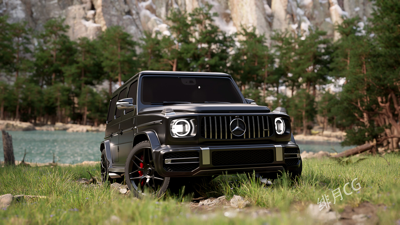 UE5汽车室外渲染