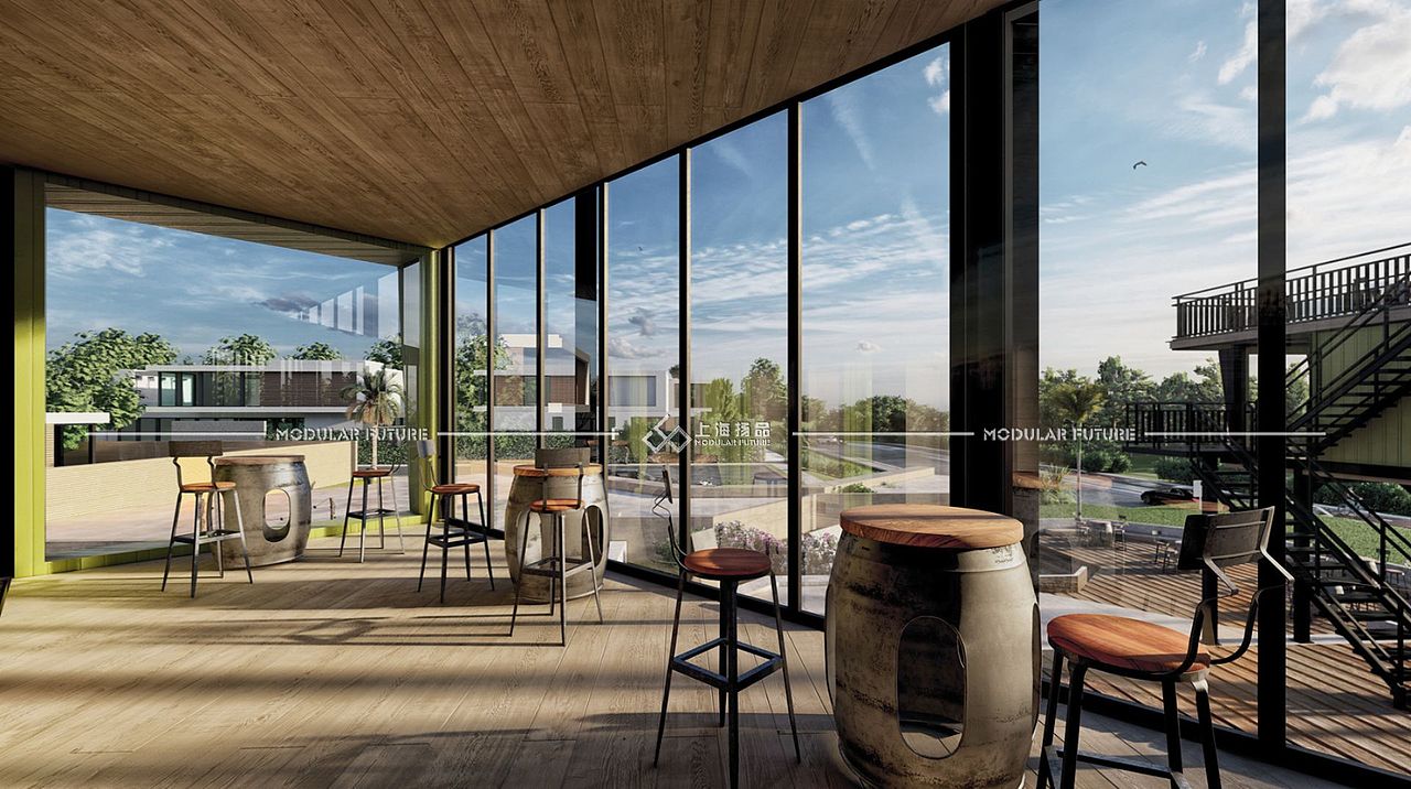 集装箱营地设计（图ZMzM4NTYxMzIw） - 建筑/空间 - 站酷设计师扬品集装箱定制原创素材 - 站酷ZCOOL