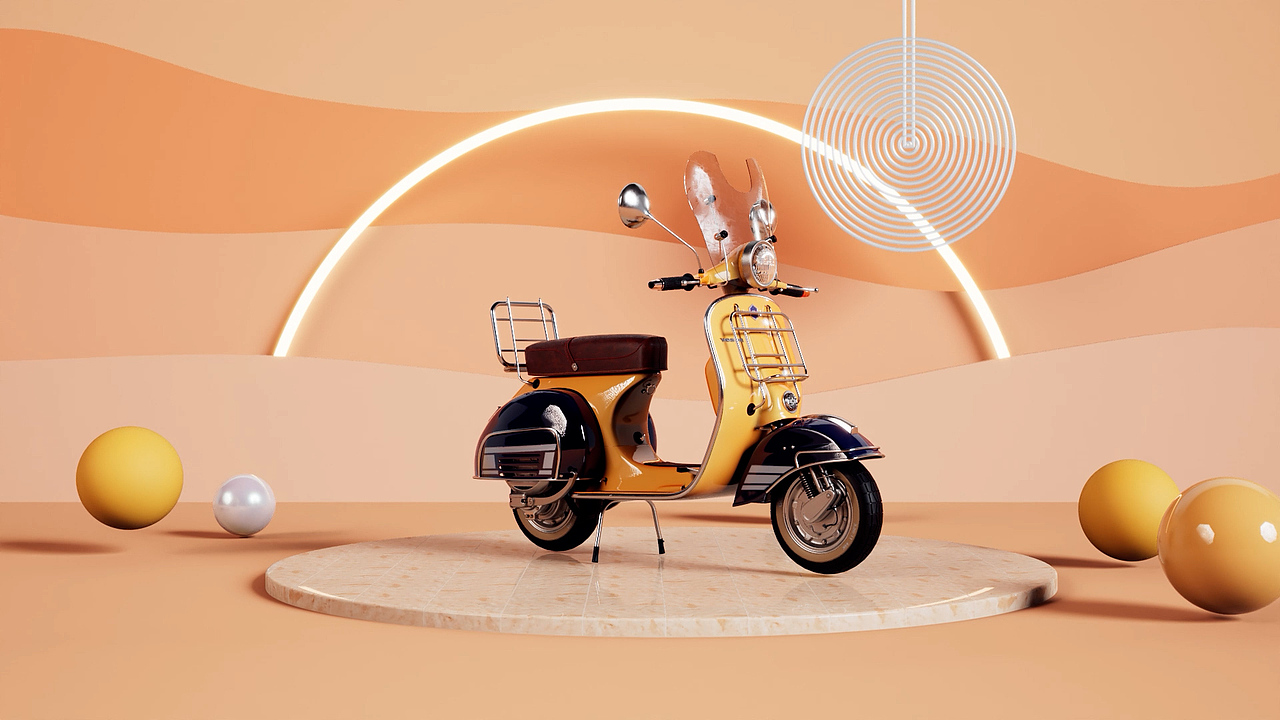 C4D VRAY动态课程 部分案例预告（图ZMzY1NzMwMDQw） - 产品 - 站酷设计师ZOOD视效原创素材 - 站酷ZCOOL