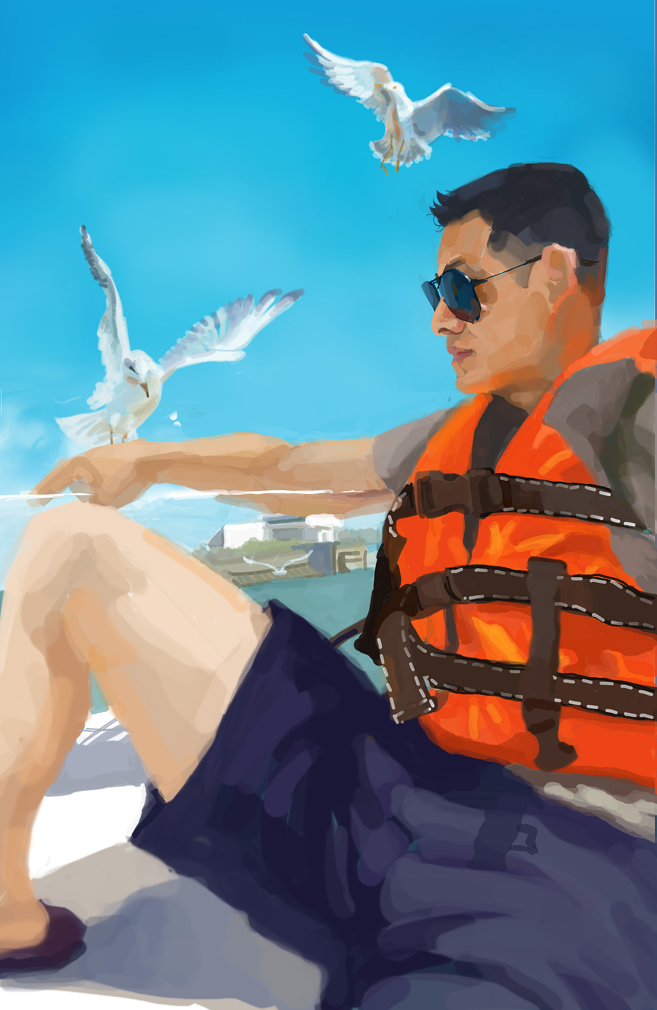 世界大雪，而你漫长温暖（图ZMzMyMjEwMDQw） - 艺术插画 - 站酷设计师知北秋原创素材 - 站酷ZCOOL