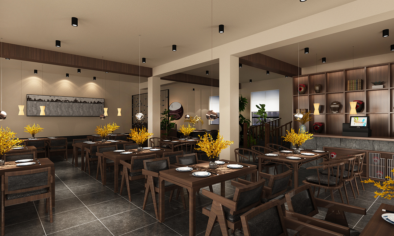 川菜馆（图ZMzMyMzA3NTMy） - 其他空间 - 站酷设计师KXLdesigner原创素材 - 站酷ZCOOL