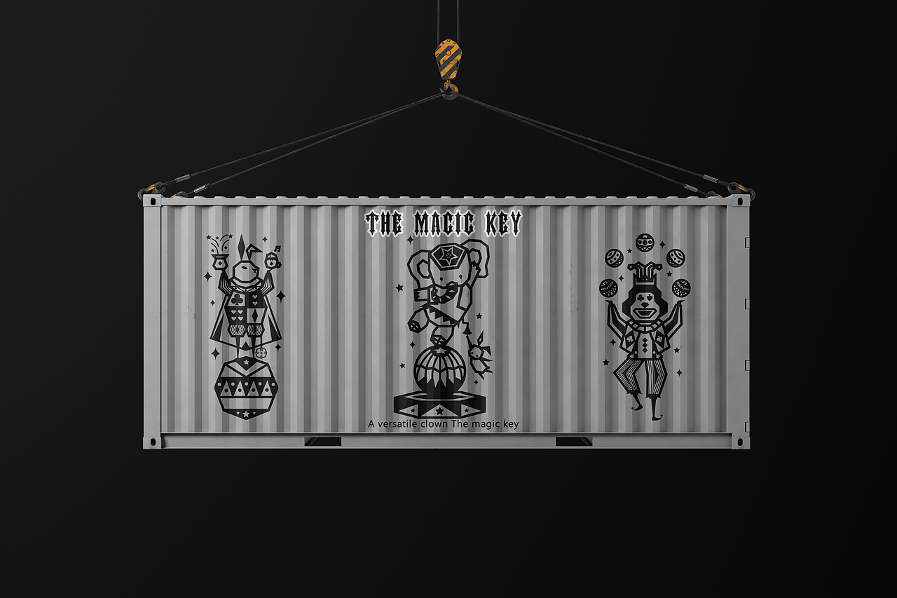 @become 马戏系列插画