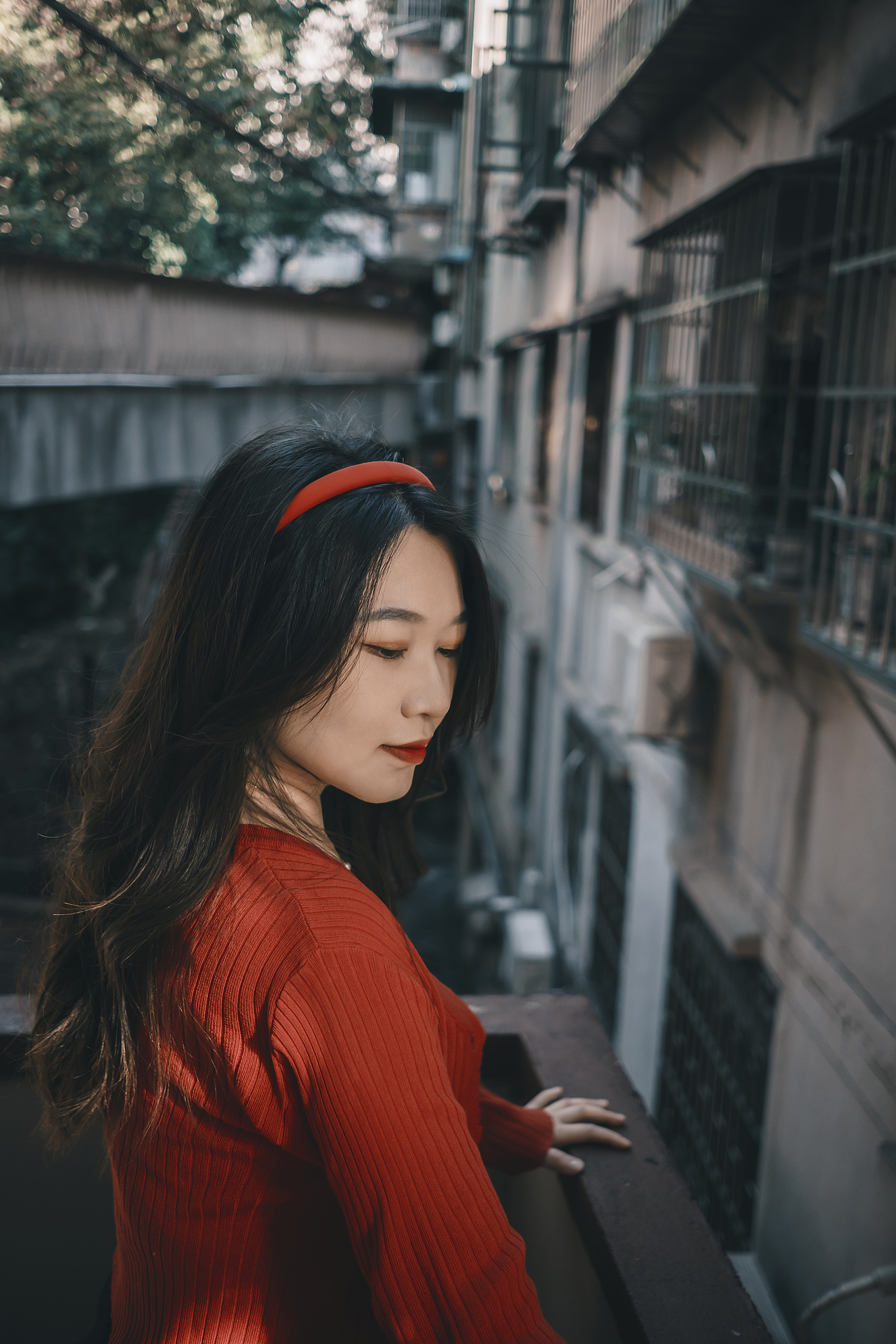 人像摄影 | 象岗落日