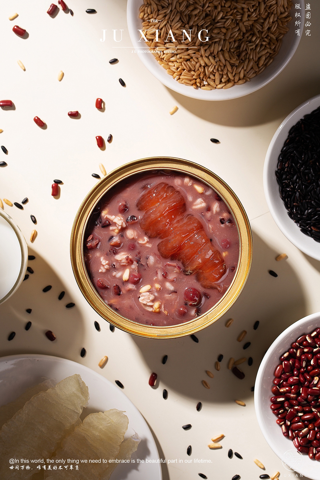 十二夏天燕窝粥拍摄合集案例（图ZMzE3ODMzNTMy） - 产品摄影 - 站酷设计师具象视觉JUX原创素材 - 站酷ZCOOL