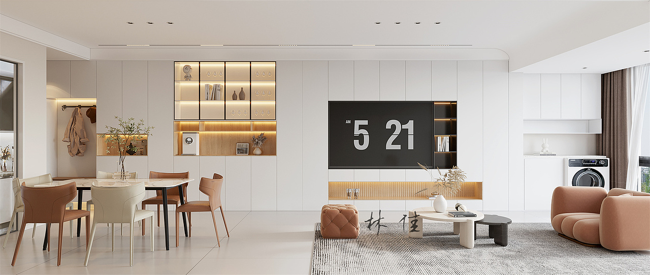 现代奶油||温柔到骨子里的清新风