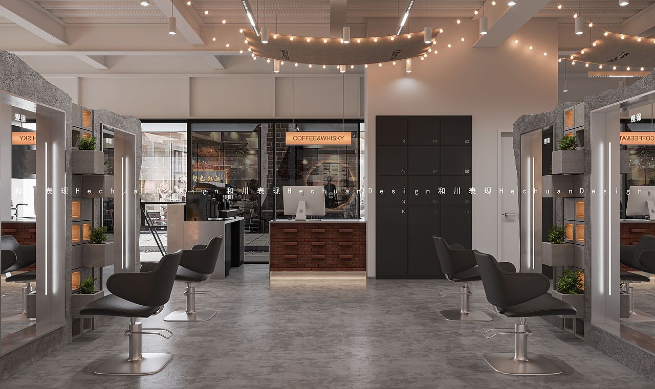 和川高端表现 | 工装理发店