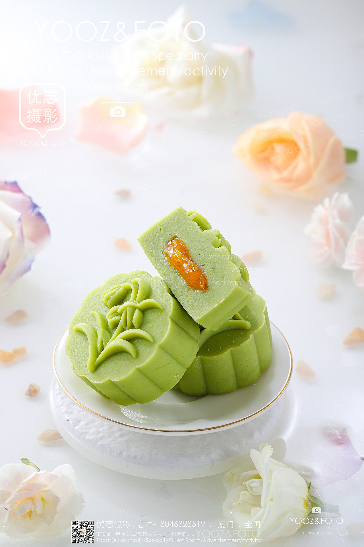 优志摄影✿鲜花酥饼·拍摄