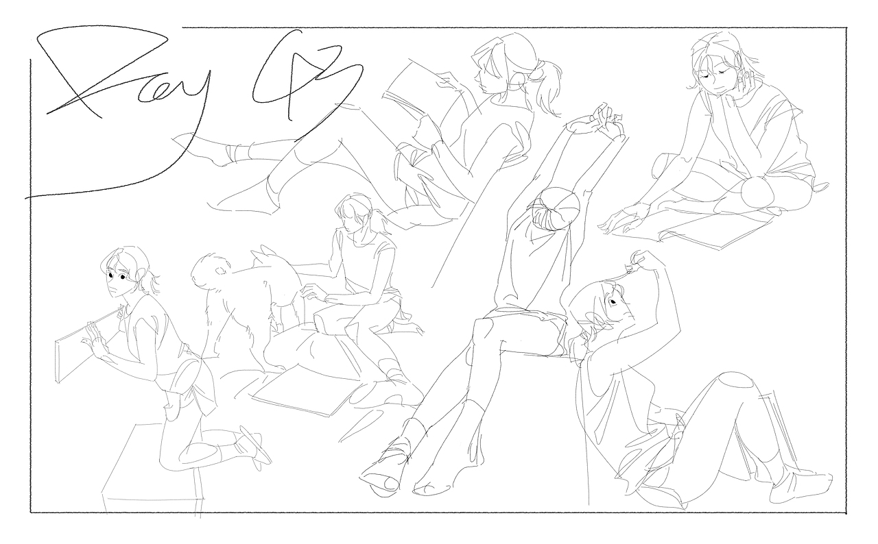 #速寫60天挑戰(zhàn)賽#day43@速寫班長（圖ZMjk2NzU0MTY4） - 創(chuàng)作習作 - 站酷設(shè)計師清方憑憑憑原創(chuàng)素材 - 站酷ZCOOL