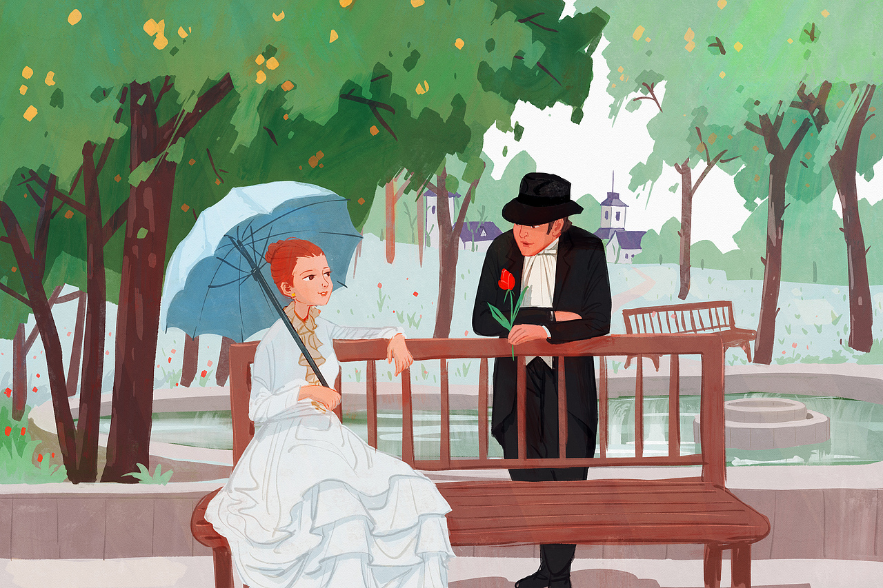 国外小说（图ZMzM0MDAwNDA0） - 单幅漫画 - 站酷设计师麦之浪文化原创素材 - 站酷ZCOOL