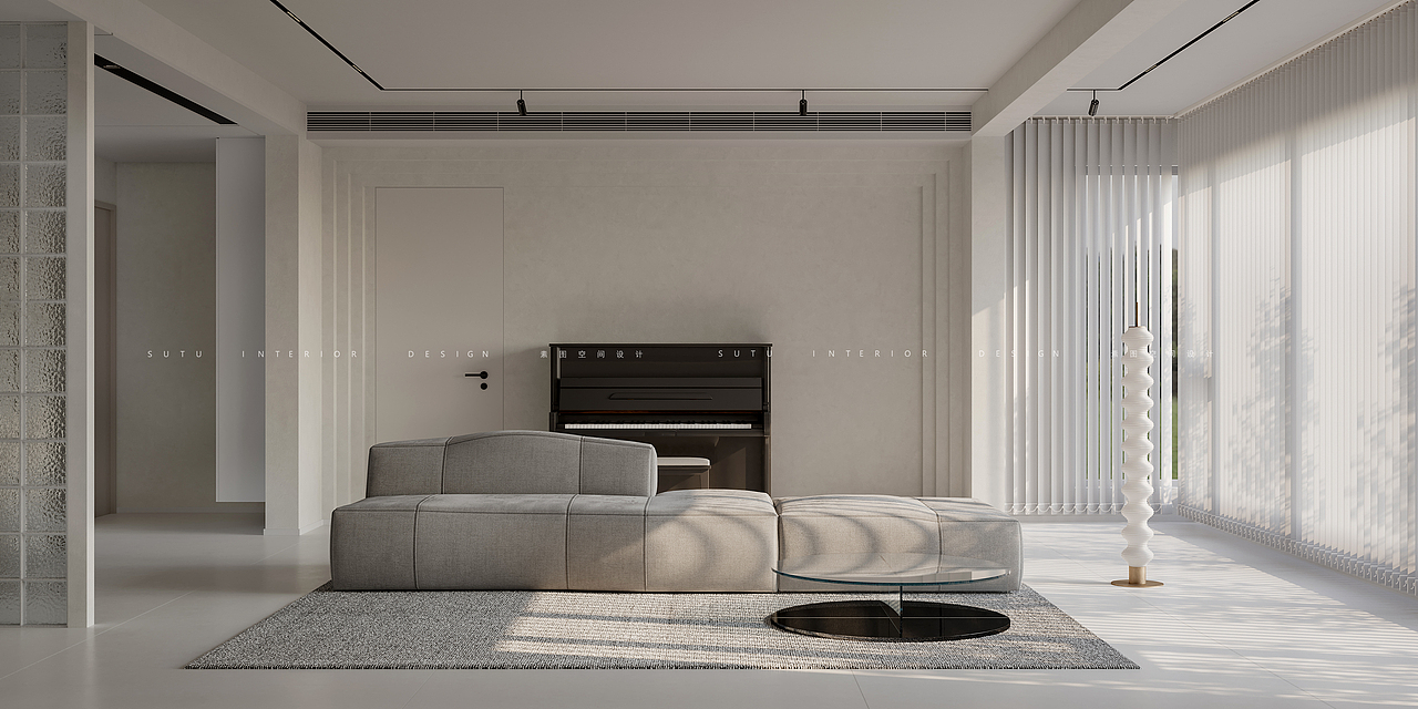 简约实用，又富有温馨生活气息的居所（图ZMzAwMzMzNjQ4） - 家装设计 - 站酷设计师西安素图空间设计原创素材 - 站酷ZCOOL