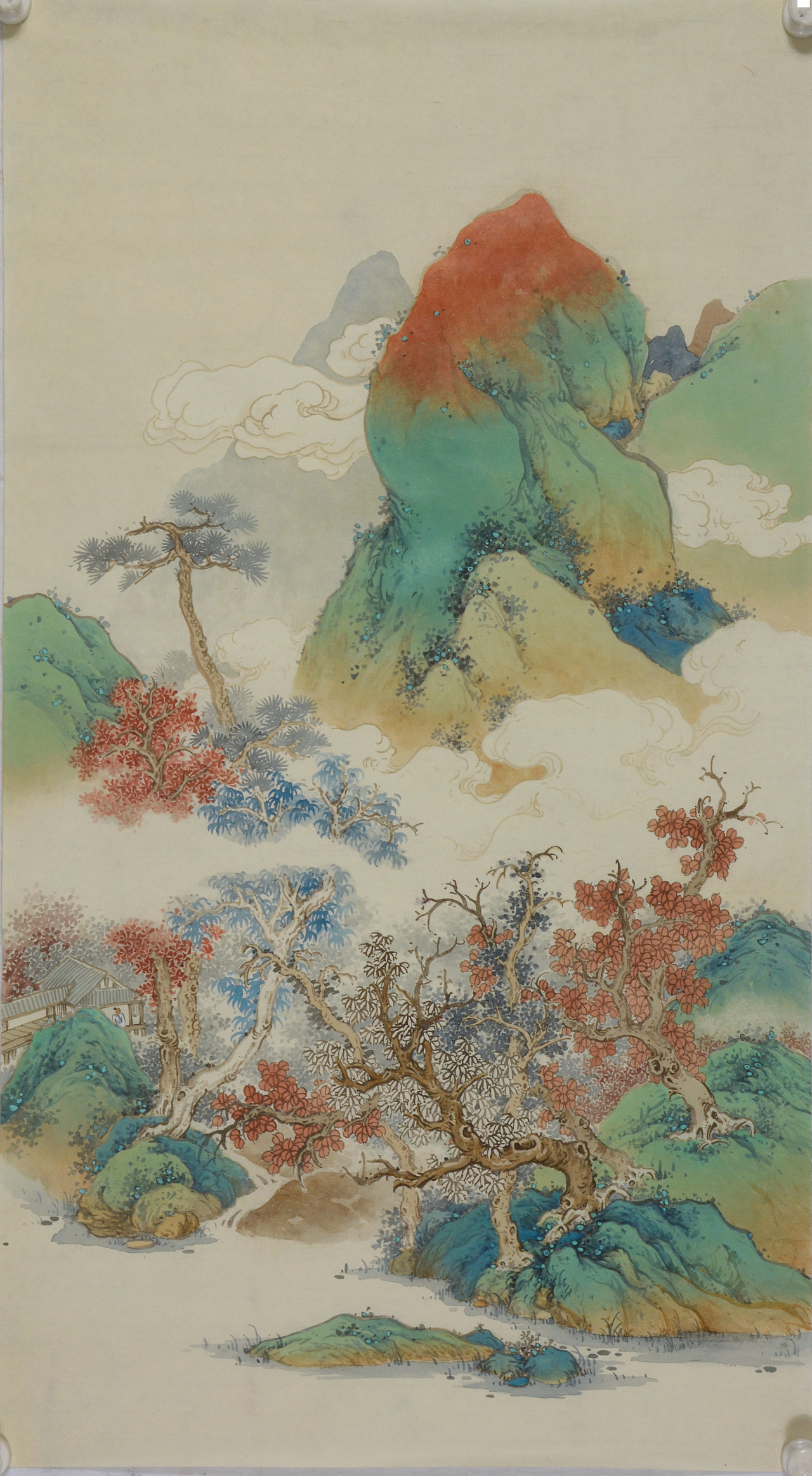 传统国画山水作品