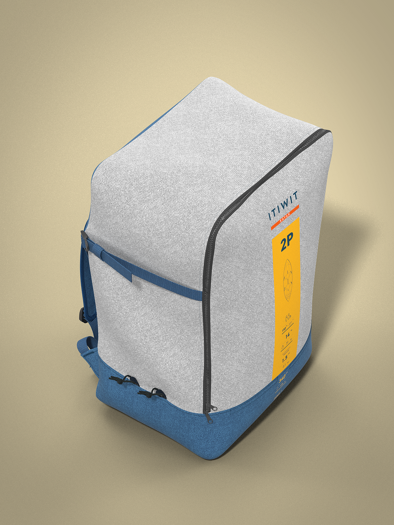 双肩包clo3d绘制+渲染出图(4.5小时约上)