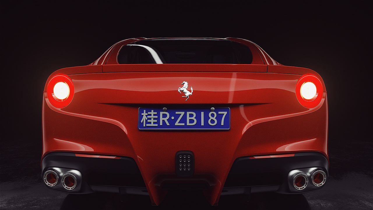 汽车扫光渲染（图ZMzAyNzgyOTMy） - 其他三维 - 站酷设计师小李飞侠原创素材 - 站酷ZCOOL